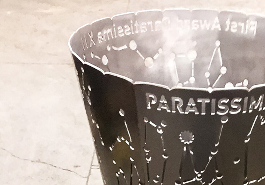 To the Stars è la scultura trofeo realizzata in occasione di Paratissima 2016